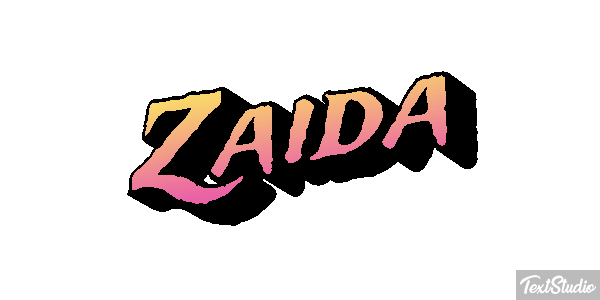 Zaida テキスト効果