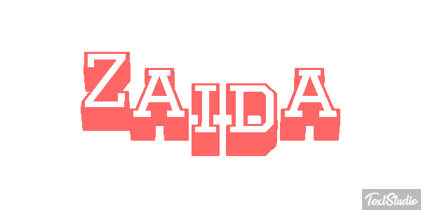 Zaida テキスト効果