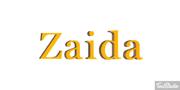 Zaida テキスト効果