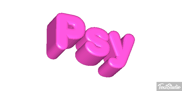 Psy Effet de texte