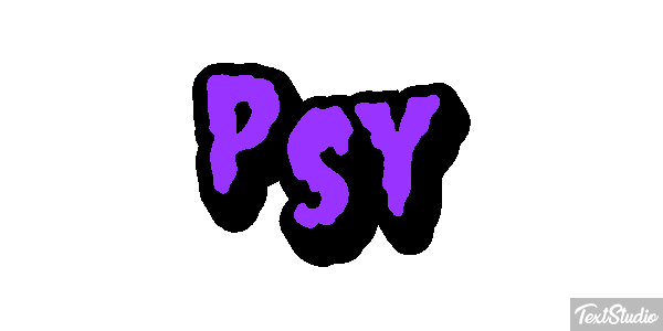 Psy Effet de texte