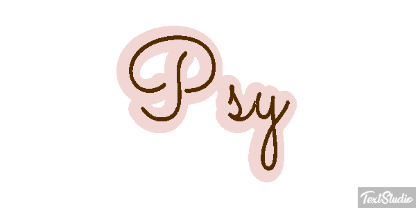 Psy Effet de texte