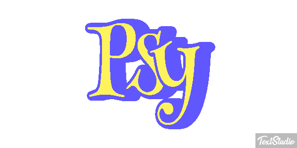 Psy Effet de texte
