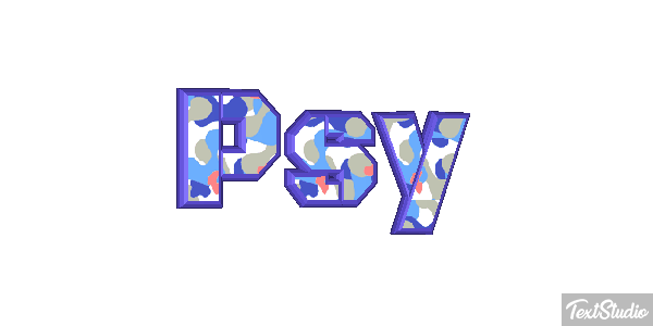 Psy Effet de texte
