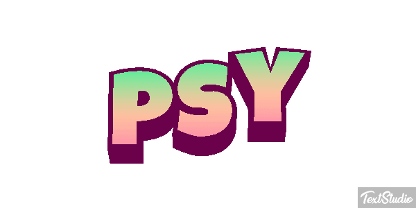 Psy Effet de texte