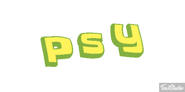 Psy Effet de texte
