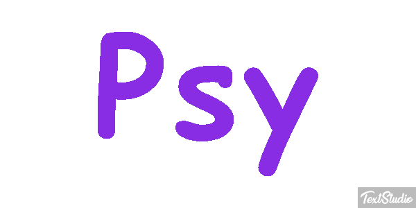 Psy Effet de texte