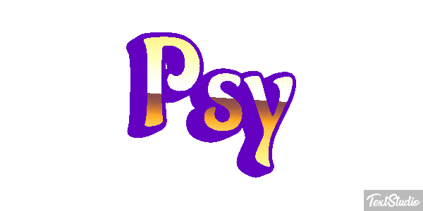 Psy Effet de texte
