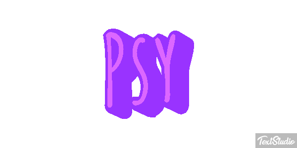 Psy Effet de texte