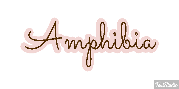 Amphibia Texteffekt