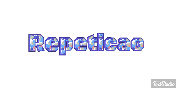 Repetição Tekst effect