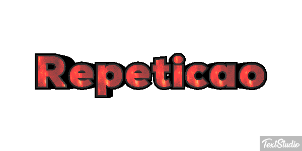 Repetição Tekst effect