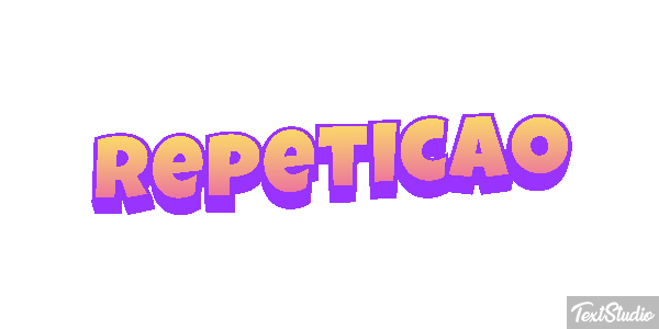 Repetição Tekst effect