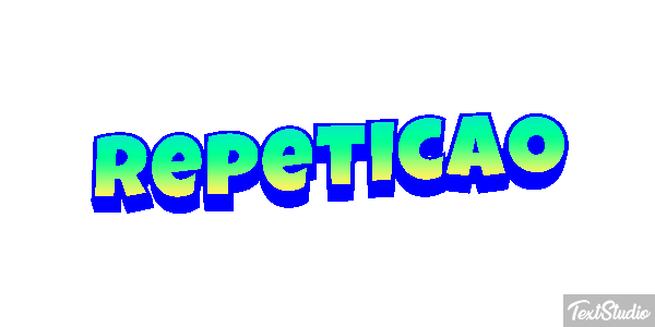 Repetição Tekst effect