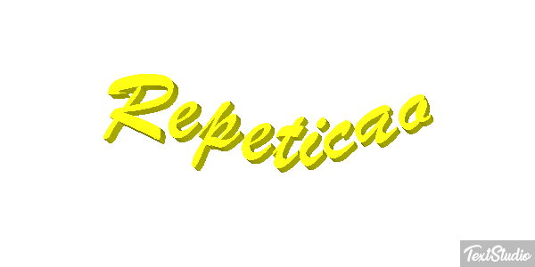 Repetição Tekst effect