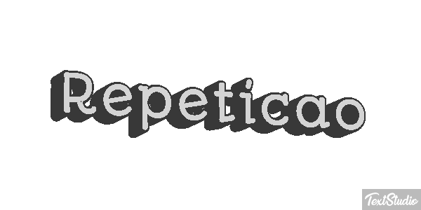 Repetição Tekst effect