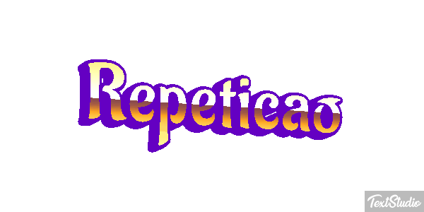 Repetição Tekst effect