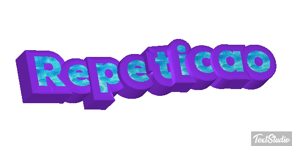 Repetição Tekst effect