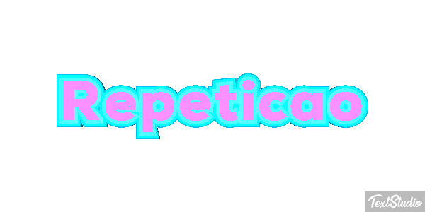 Repetição Tekst effect