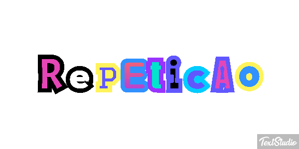 Repetição Tekst effect