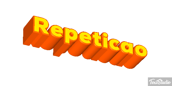 Repetição Tekst effect