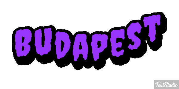 Budapest Text effect