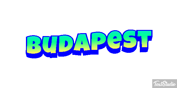 Budapest Text effect