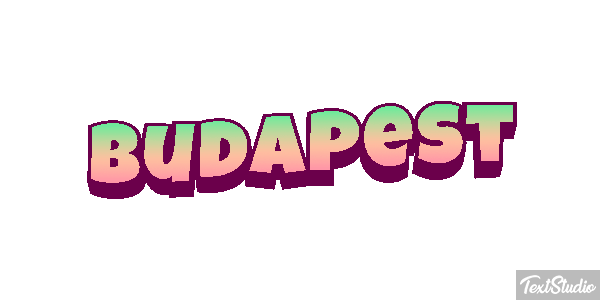 Budapest Text effect