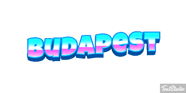 Budapest Text effect