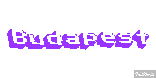 Budapest Text effect