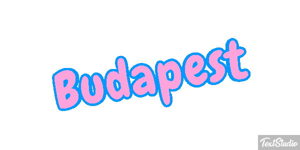 Budapest Text effect