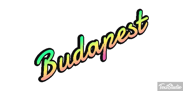 Budapest Text effect
