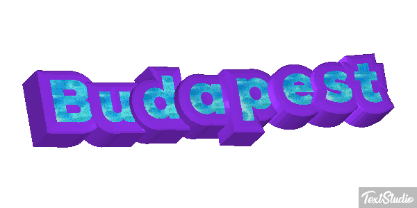 Budapest Text effect