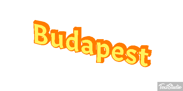 Budapest Text effect