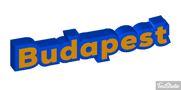 Budapest Text effect