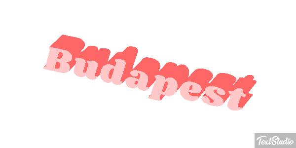 Budapest Text effect