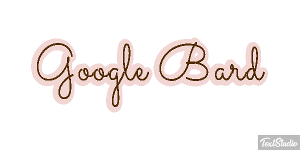 Google Bard Efekt tekstowy