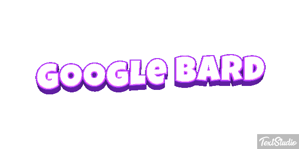 Google Bard Efekt tekstowy