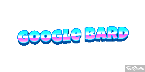 Google Bard Efekt tekstowy