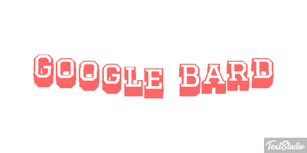 Google Bard Efekt tekstowy