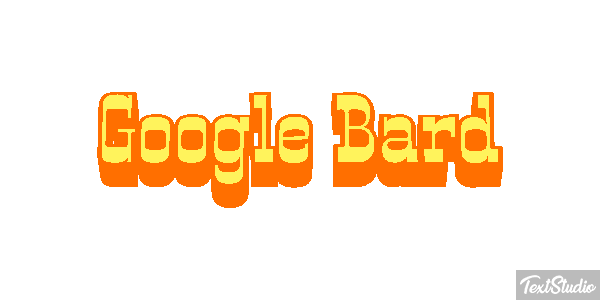 Google Bard Efekt tekstowy