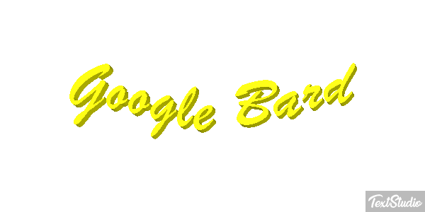 Google Bard Efekt tekstowy