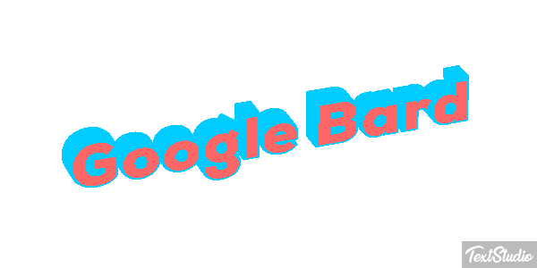 Google Bard Efekt tekstowy