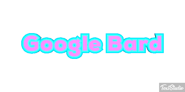Google Bard Efekt tekstowy