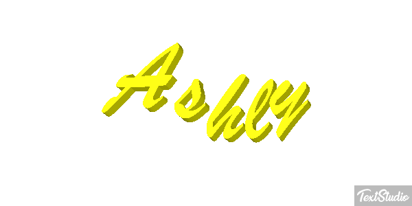 Ashly Text effect