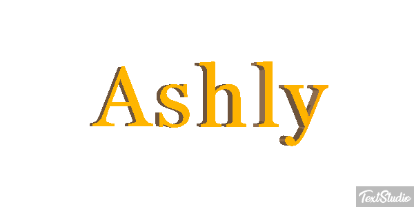 Ashly Text effect