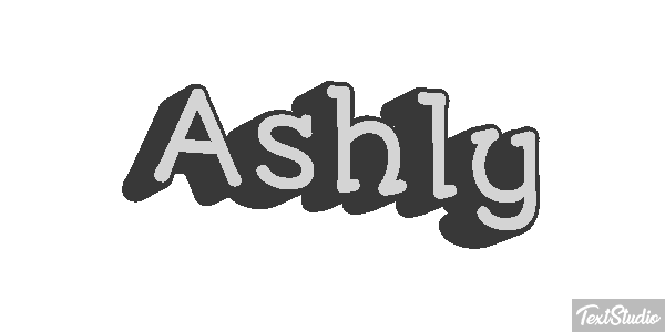 Ashly Text effect