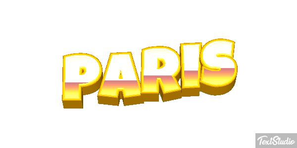 Paris Tekst effect