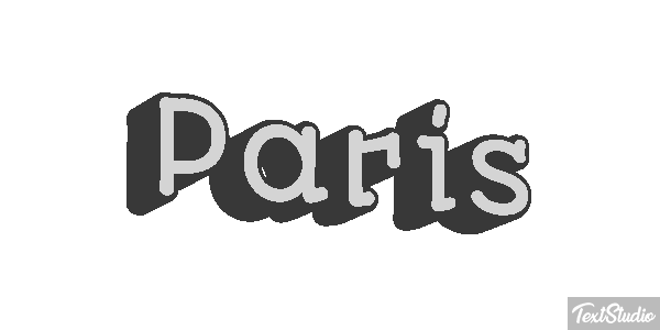 Paris Tekst effect