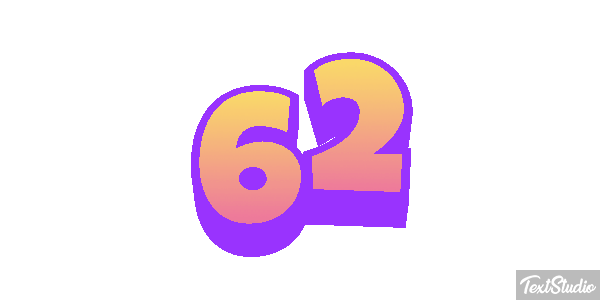 62 Metin efekti